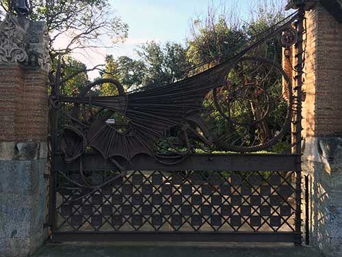 Finca Guell von Antoni Gaudi